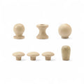 Wooden cabinet knobs and drawer pulls by Baltic Woodcrafts