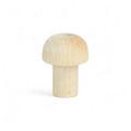 6 x 9 mm birch wood mushroom axle peg