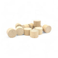 virnastatud 30 × 40 mm puidust silindrid