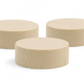 stacked 60 × 25 mm wooden cylinders