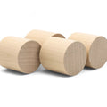 four 60 × 40 mm puidust silindrid