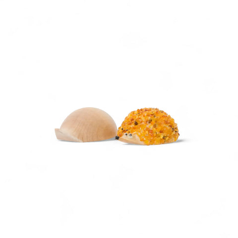 54 mm puidust hedgehog miniature figuurid