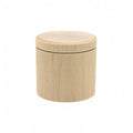 50 x 47 mm ümar treitud puidust karbid