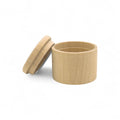 avatud 50 x 42 mm ümar puidust ehtekarp