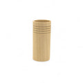 30 x 65 mm round turned wooden cylindrical container