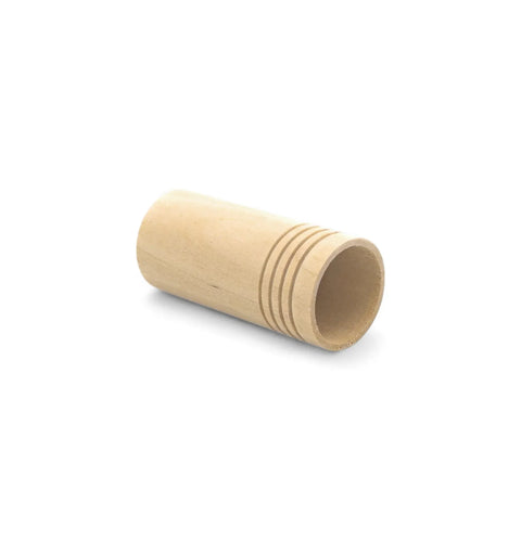 30 x 65 mm turned wooden cylindrical container