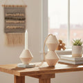 40 x 60 mm double cone turned wooden bead used in decorations