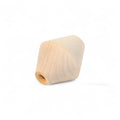 50 x 60 mm double koonused treitud puidust pärlid