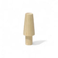 44 mm konisch gedrechseltes Holz Möbelknopf