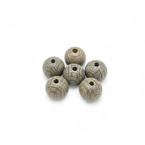 10 mm Bog Oak Wood Beads