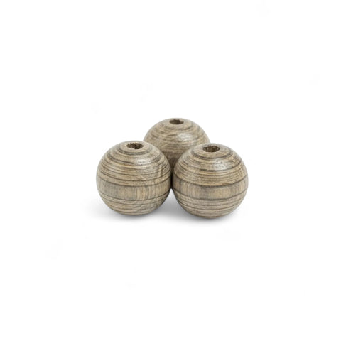 12 mm bog oak wood beads