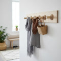 49 x 52 mm wooden coat rack peg used as coat rack hook