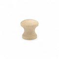 21 mm hourglass gedrechseltes Holz Möbelknopf