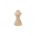44 mm gedrechseltes Holz spindle style Möbelknopf