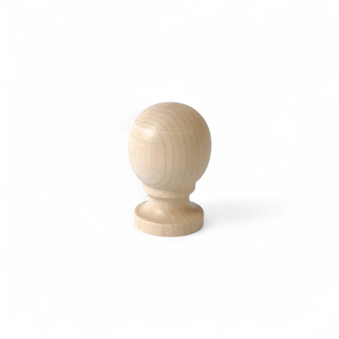 33 mm ümar kasepuidust mööblinupp