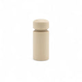 33 mm long turned wooden peg cabinet knob