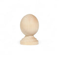 28 mm oval puidust mööblinupp