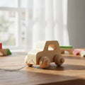 Деревянное плоское игрушечное колесо на игрушечном транспорте 50 мм