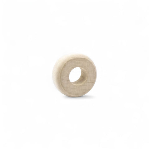 18 mm Holz donut spacer Ringe