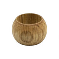 44 mm Holz Serviette Ringe mit linseed oil finish