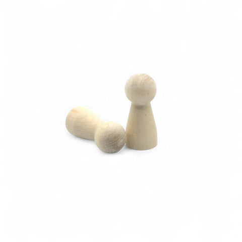 40 mm beebi puidust pulknukud