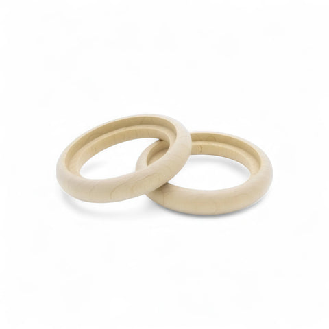 Backside of 6 cm wooden craft frame rings